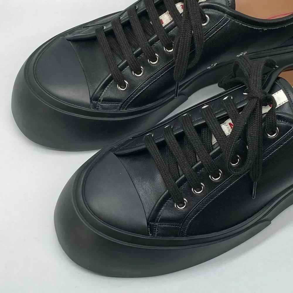 Marni Pablo Leather Low-Top Sneakers size 42/us size 9